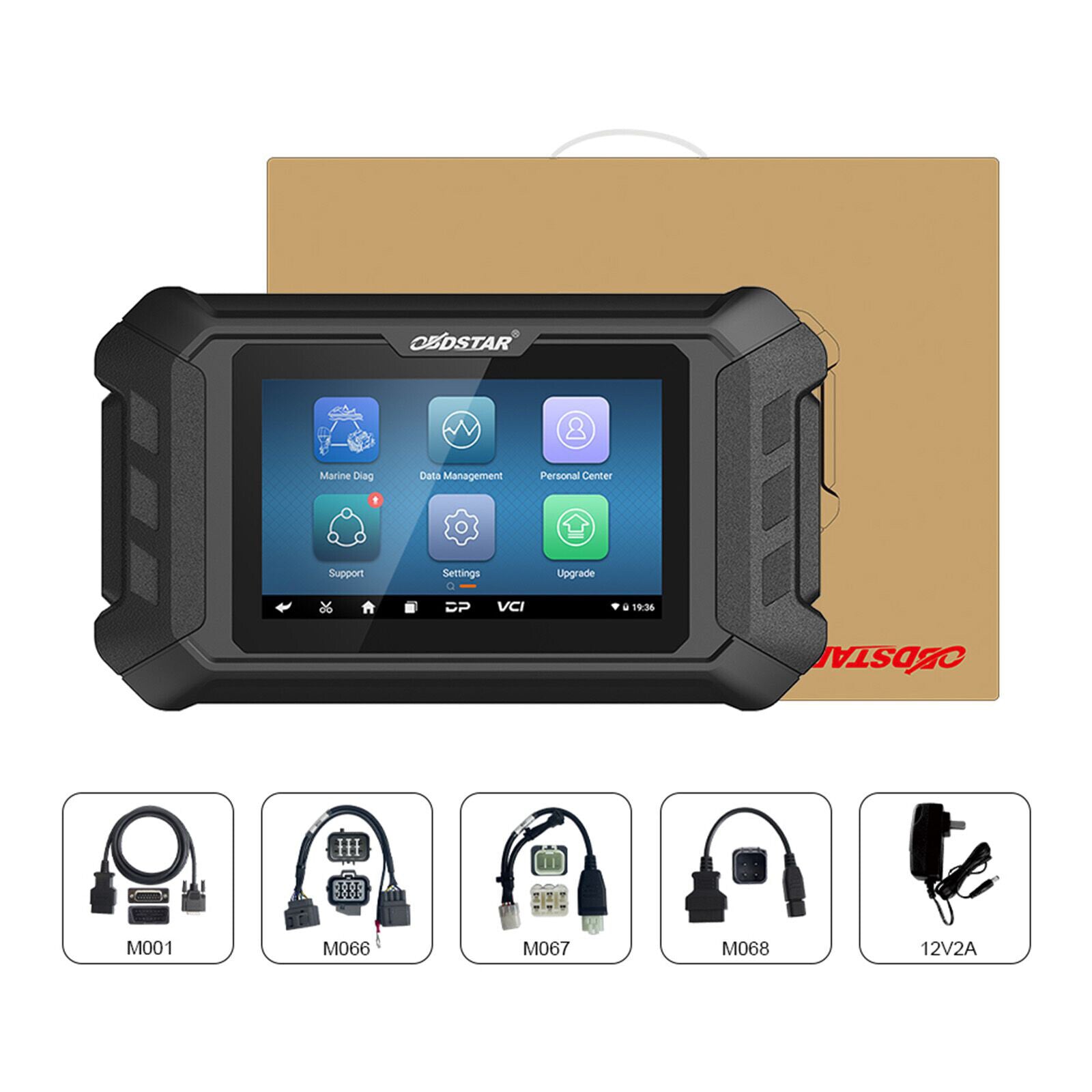 OBDSTAR iScan for KAWASAKI Marine Diagnostic Code Clearing Data Flow Action Test