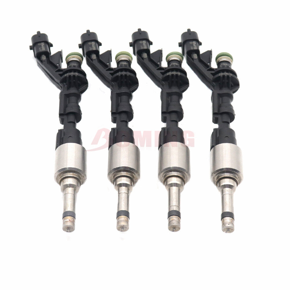 4X New CJ5G-9F593-AA Fuel Injector GDI for Ford Escape for Ford Fiesta 1.6L Turbo