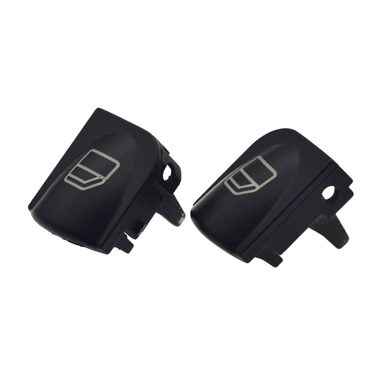 for Mercedes C230 C350 C320 C240 2PCS Power Window Switch Button Caps Cover NEW