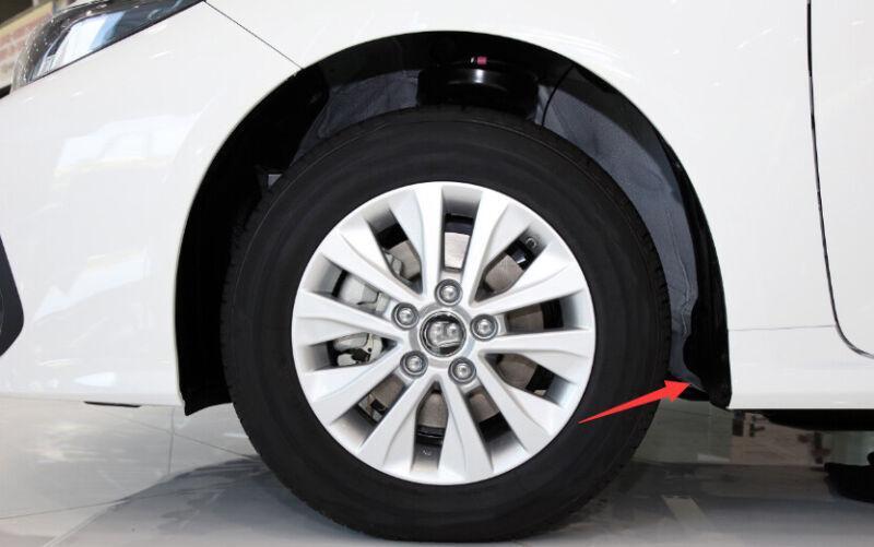 for Toyota for Corolla 2019-2021 Gloss Black ABS Front Rear Mud Flap Splash Guard
