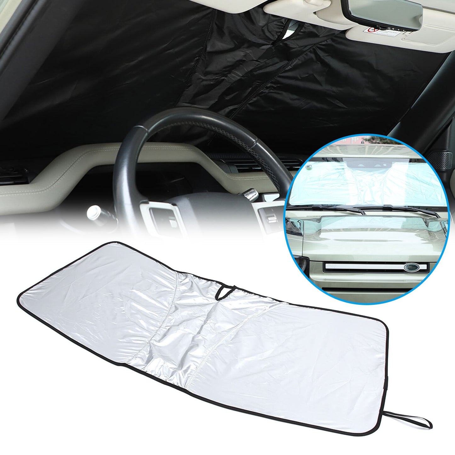 9-Piece Chrome-Plated Stainless Steel Vent Covers for Hummer H3 (2005-2009)