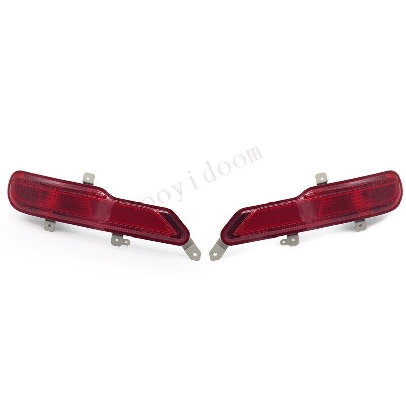 A pair of rear bumper brake light reflectors for Buick Envision 2014 - 2017