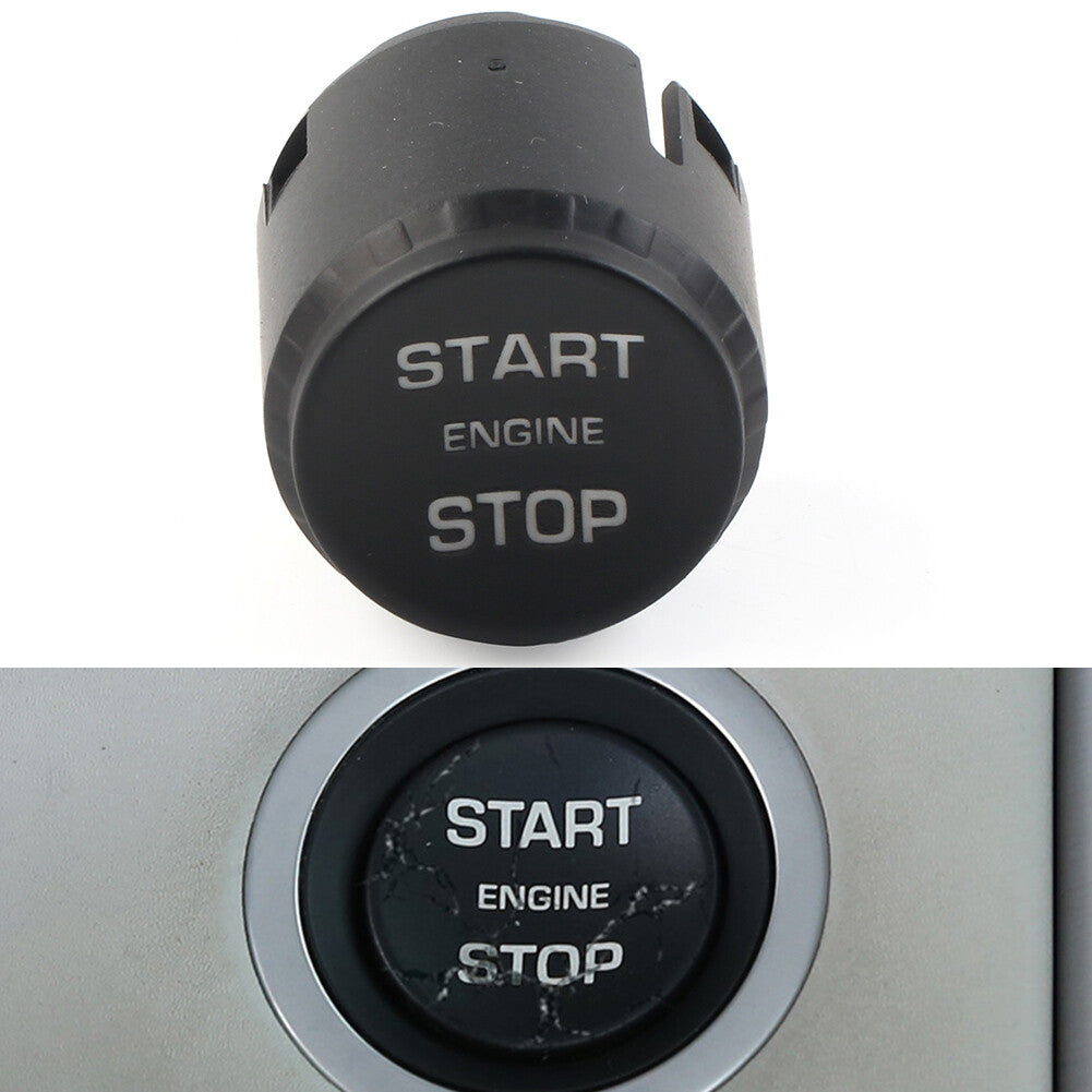 Start Stop Engine Switch Push Button Cover for Range Rover Evoque Sport Black