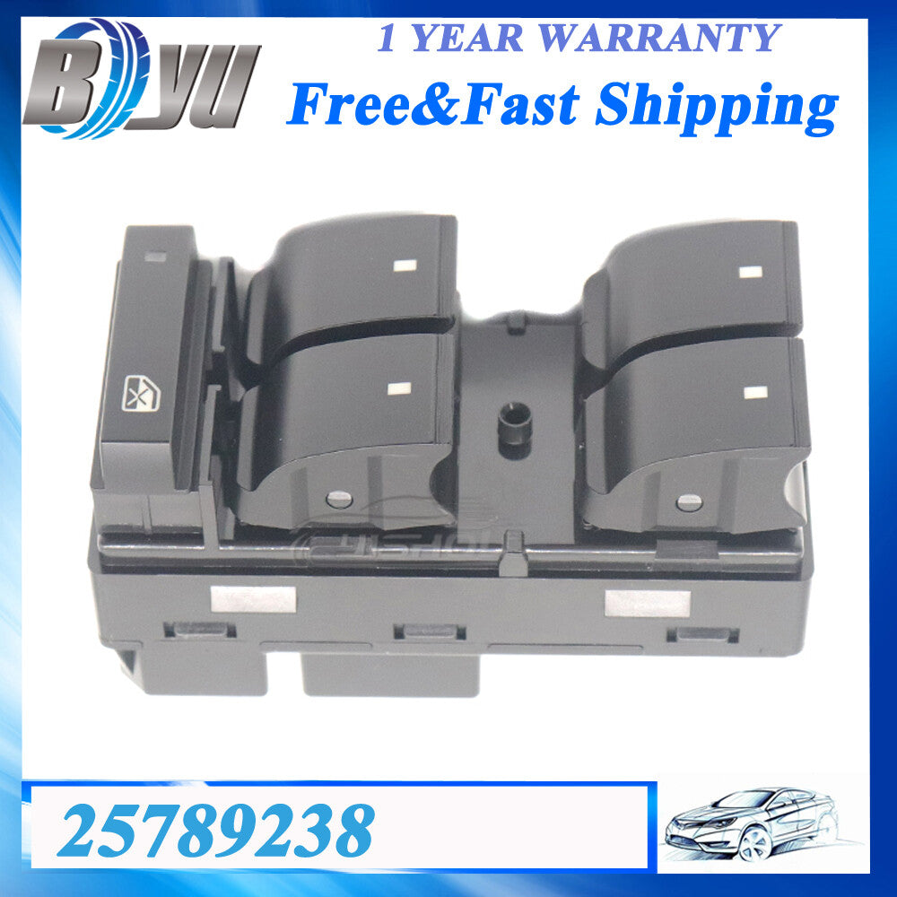 Master Power Window Switch 25789238 for Saturn Outlook XE XR 2007-2009 Front LH