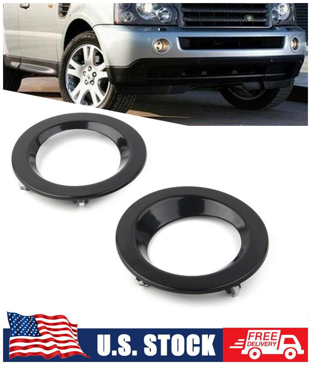Pair Fog Lamp Light Bezel Fit for Land Rover for Range Rover 2006 2007 2008 09 US STOCK