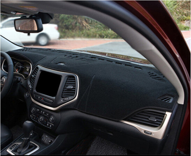1P Inner Dashboard Dash Mat Non-slip DashMat Sun Shade for Jeep Cherokee 14-2022