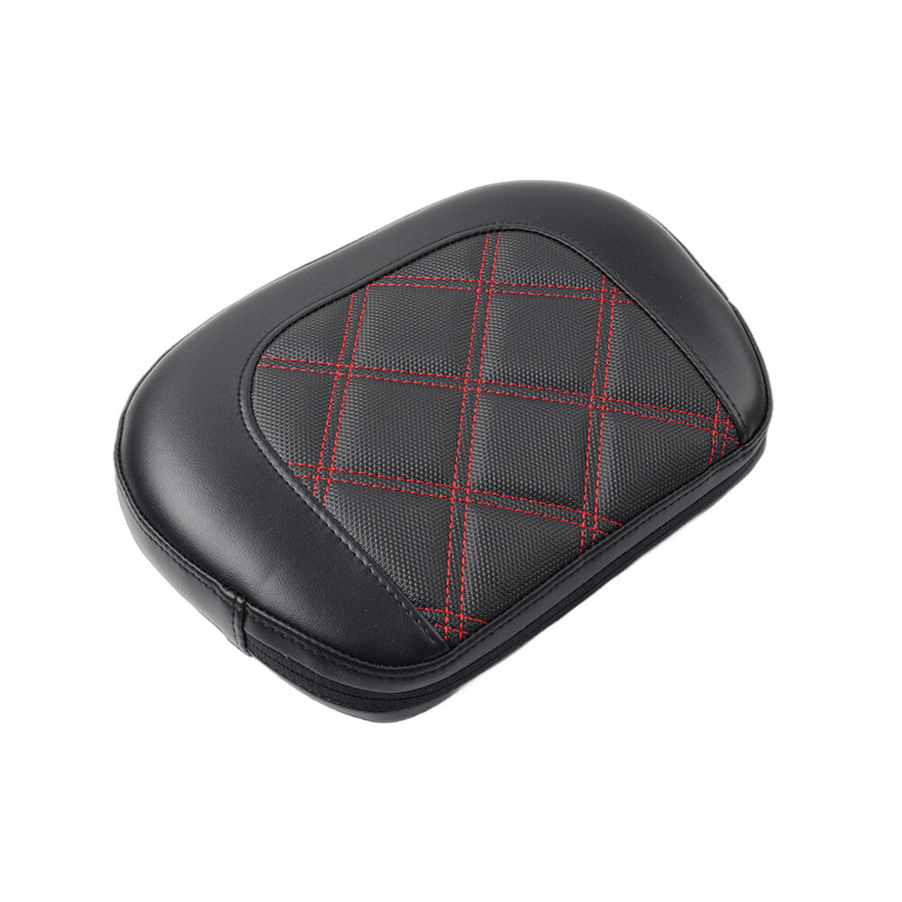 Passenger Sissy Bar Backrest Pad Kit for Harley Road King FLHR Road Glide FLTR