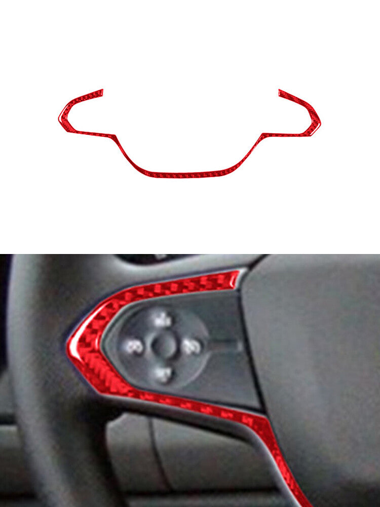 Steering Wheel Button Trim Cover B for Chevrolet Colorado/ for GMC for Canyon 2015-22 Red