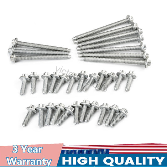 11132210959 Engine oil pan bolt set, steel, suitable for BMW E88, E90, E91, E92, F23, F80, F61
