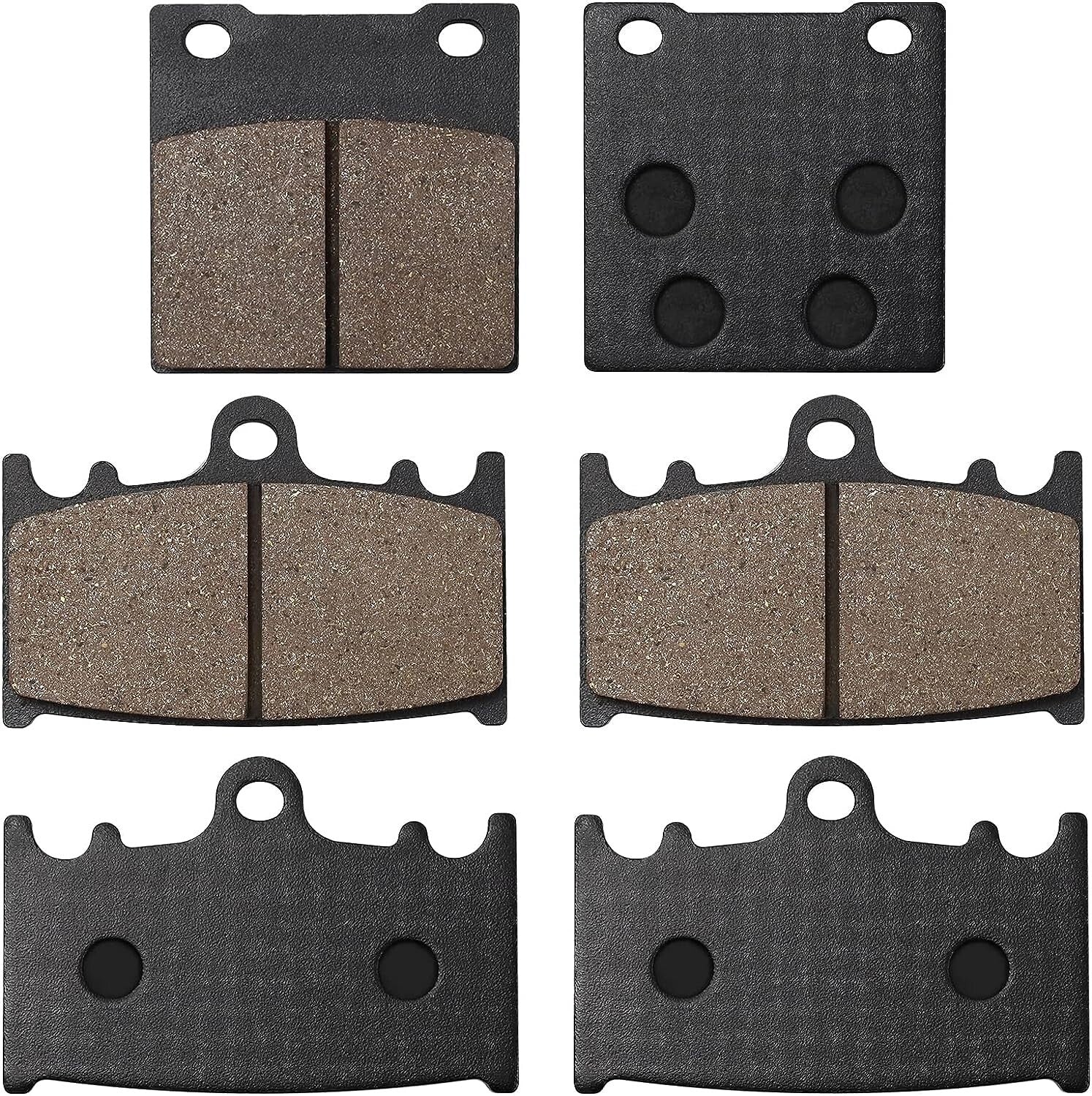 Front and Rear Brake Pads for Suzuki GSXR 600 GSXR600 1997-2003 GSXR750