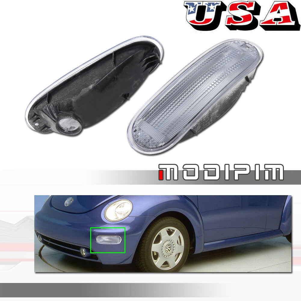 Turn signal kit for 1998-2005 for Volkswagen Beetle, driver and passenger sides.