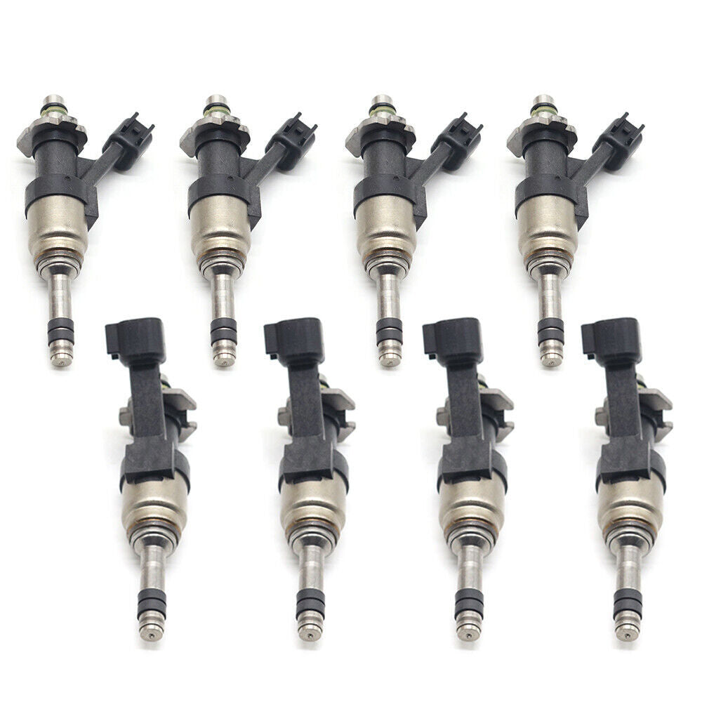 8Pcs 12668393 Fuel Injectors 2015-19 for Cadillac for Escalade for Corvette 6.2L V8 GDI