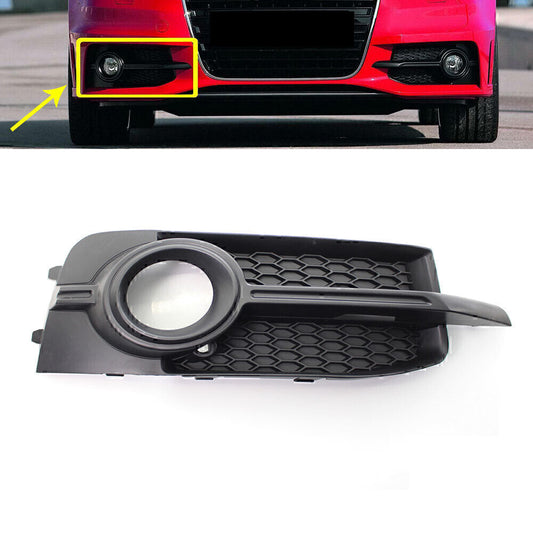 Right Front Bumper Fog Light Grille Fit for Audi A1 8X 2011-2014 12 Honeycomb