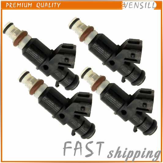 4X Fuel Injector 16450-RAA-A01 for Honda CR-V Accord Element 03-11 2.4 for Acura RSX