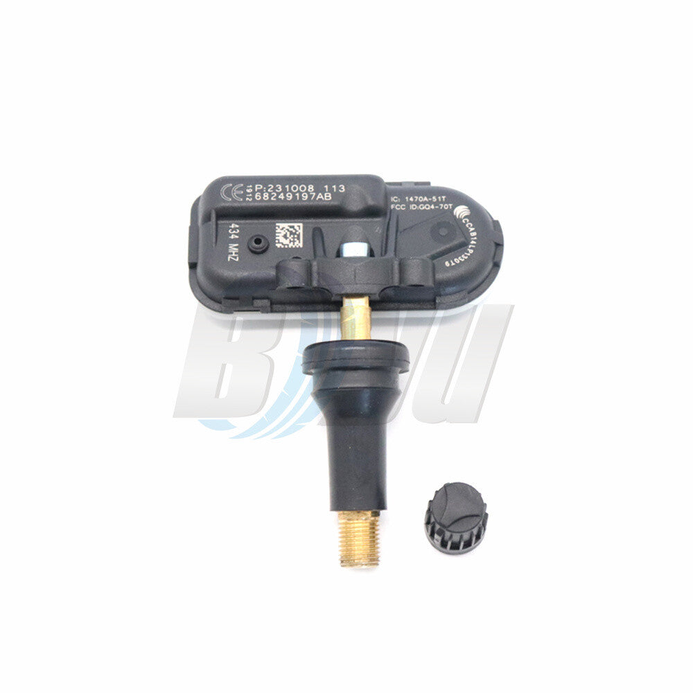 NEW SET TIRE PRESSURE SENSOR 68249197AA For 2014-2020 for Jeep Cherokee 4pcs TPMS