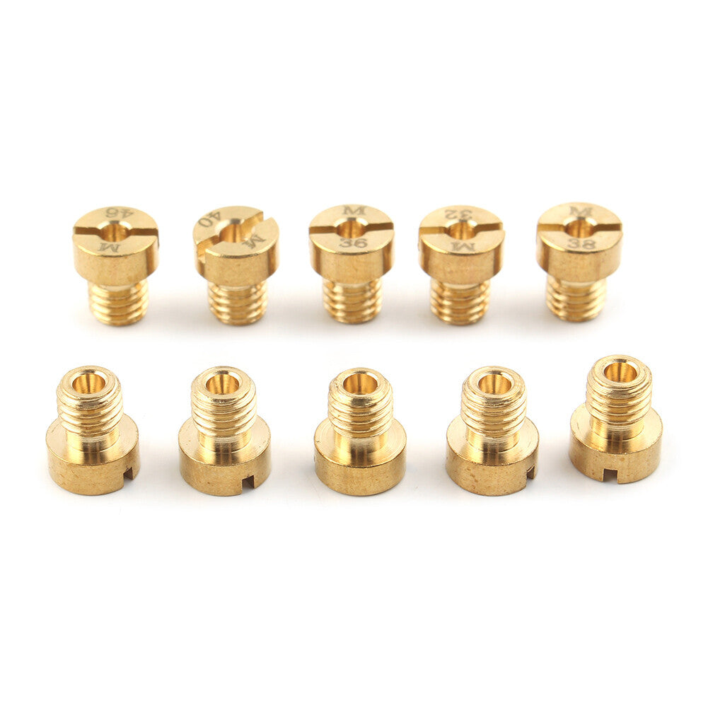 50-68 M5 Main jet For Dellorto Carburetor SHA SHB UA UB PHBG VHB-CS VHBT-CS