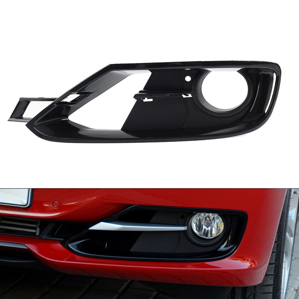 Front Bumper Fog Light Grille Without Silver Trim for BMW F30 F31 F35 F80