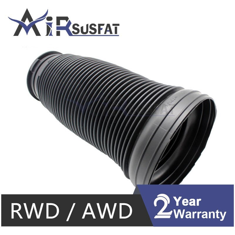 2X for Mercedes W220 S Class RWD AWD Front Dust Cover Boots Air Suspension 98-06