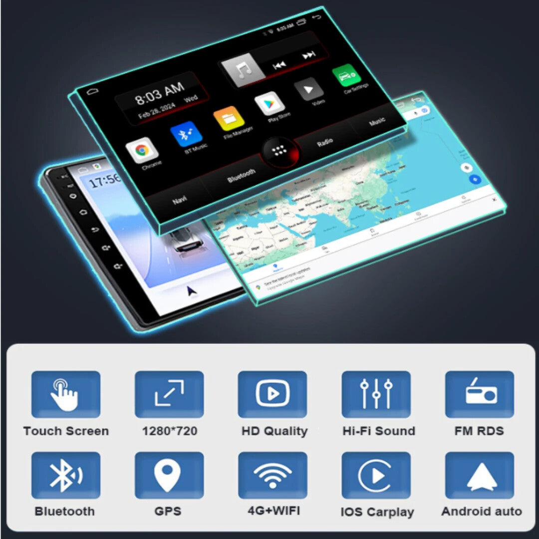 Car Stereo Radio for Skoda Octavia 2 A5 Video Player Carplay Navi GPS Android 4G