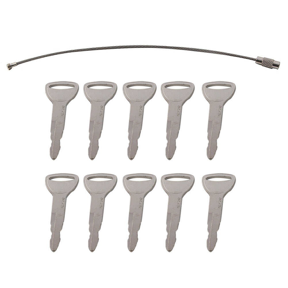 10¢ª Z¨¹ndschl¨¹ssel f¨¹r for Toyota Gabelstaplerausr¨¹stung 57591-23330-71 162597 A62597