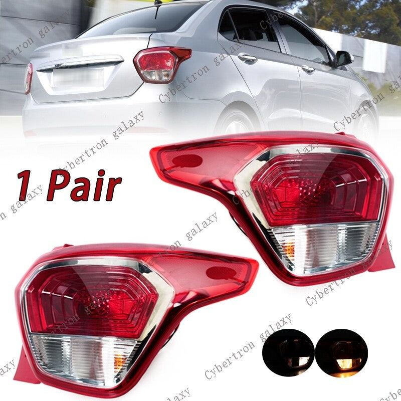 A pair of rear fog lights are compatible with the for Hyundai Grand i10 taillight stop light indicator.