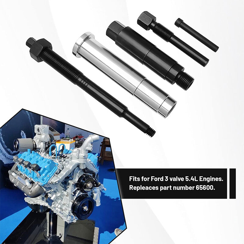 Spark plug extractor kit, broken spark plug removal tool for Triton 3 valve 65600