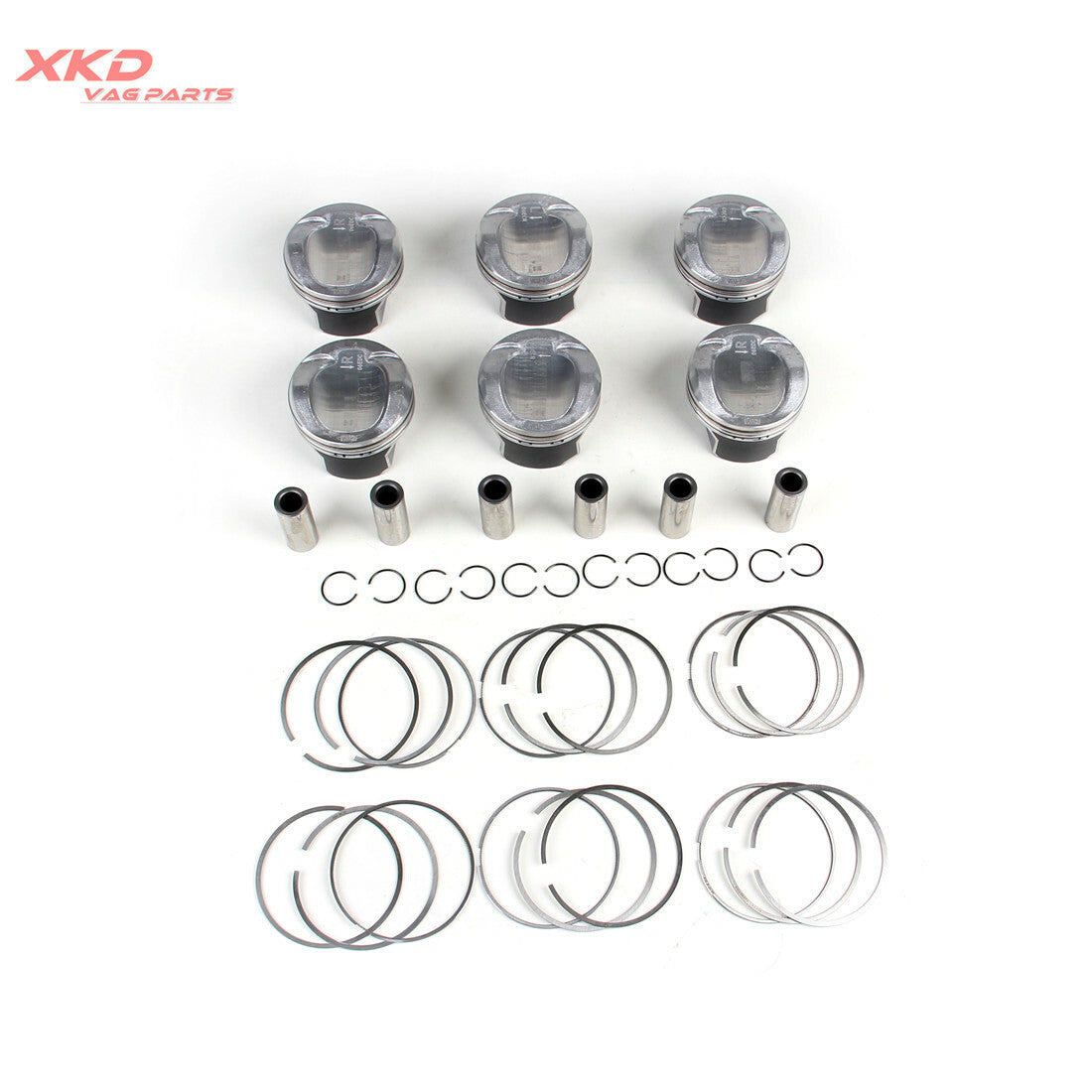 3.0T piston ring assembly suitable for Audi A4, A5, A6, A7. CREC CRED CREH 06E107065DS