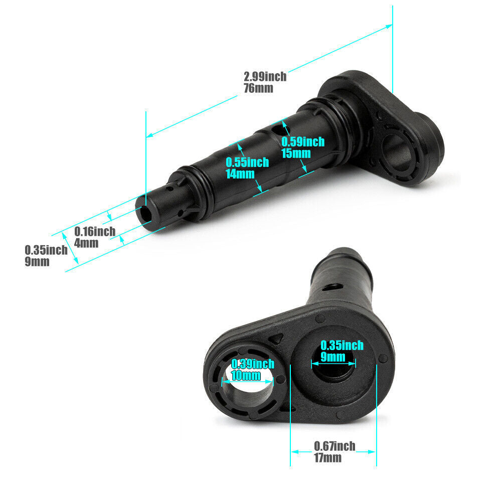 2PCS NEW 17130-RCA-A02 PCV Valve Standard for Acura for RDX for Honda Odyssey Ridgeline