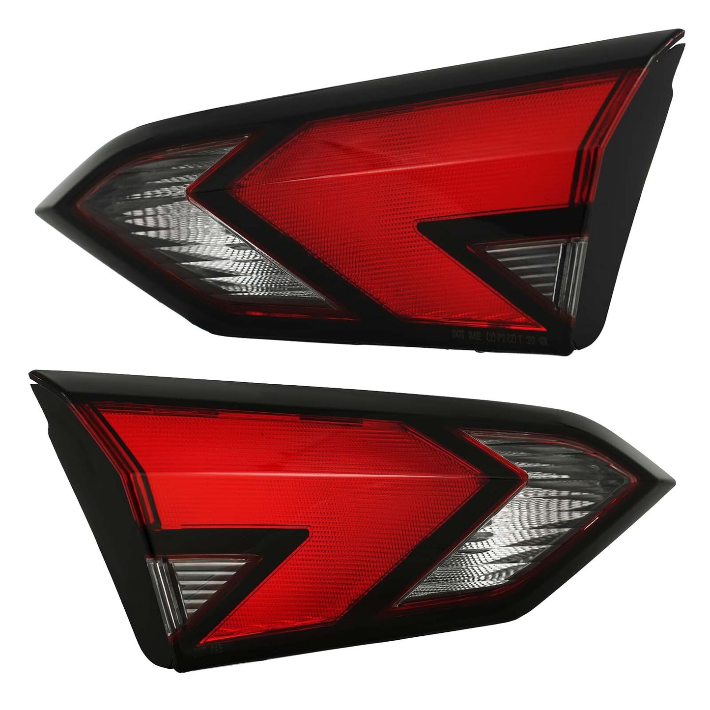 The inner taillights and brake assembly are compatible with 2020-2023 for Nissan Versa (left + right -).