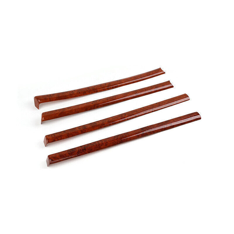 for Toyota for Land Cruiser LC200 08-21 ABS Wood Grain Inner Door Armrest Strip Trim