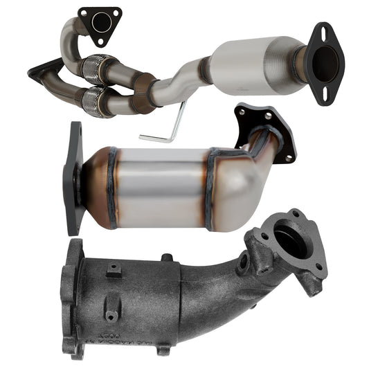 EPA 3pc Exhaust Catalytic Converter Set for 2003-07 for Nissan Murano SUV 3.5L OBDII