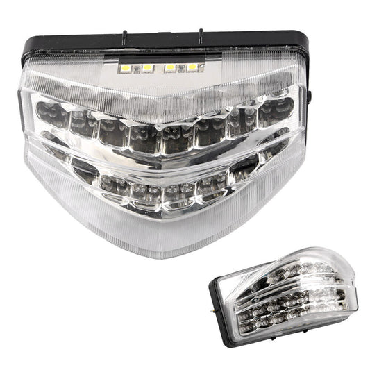 Motorcycle LED Brake Stop Rear Tail Light for Honda CBR600 F4i 2001-2003 Clear