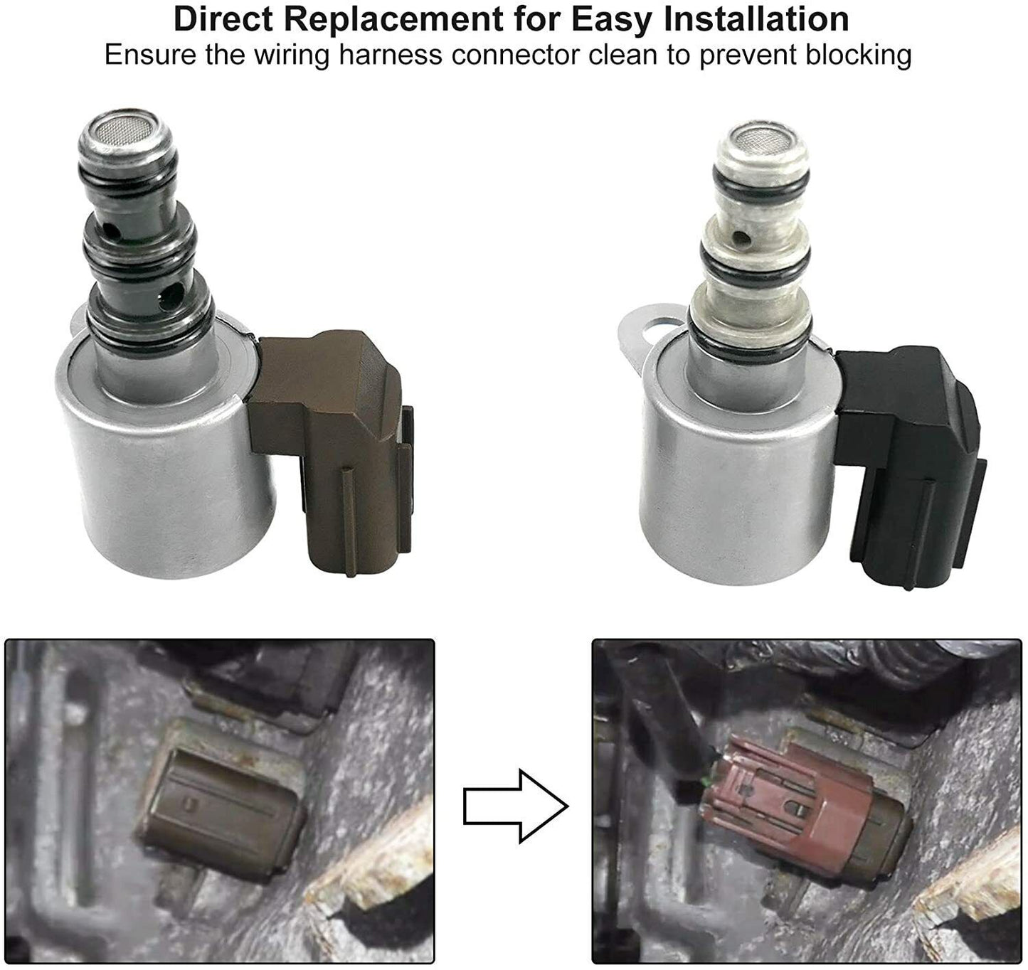 Transmission Shift Control Solenoid Valve B  C Set Kit for Honda for Acura