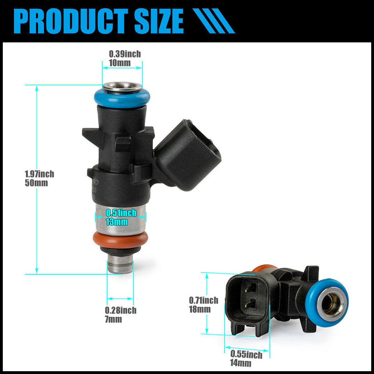 Fuel Injectors For 2011-2019 for Dodge for Challenger Charger Durango Journey 3.6L V6