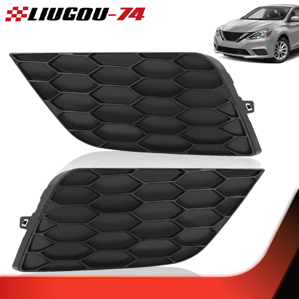 The new fog light cover grille bezel package is suitable for 2016, 2017, 2018, and 2019 for Nissan Sentra