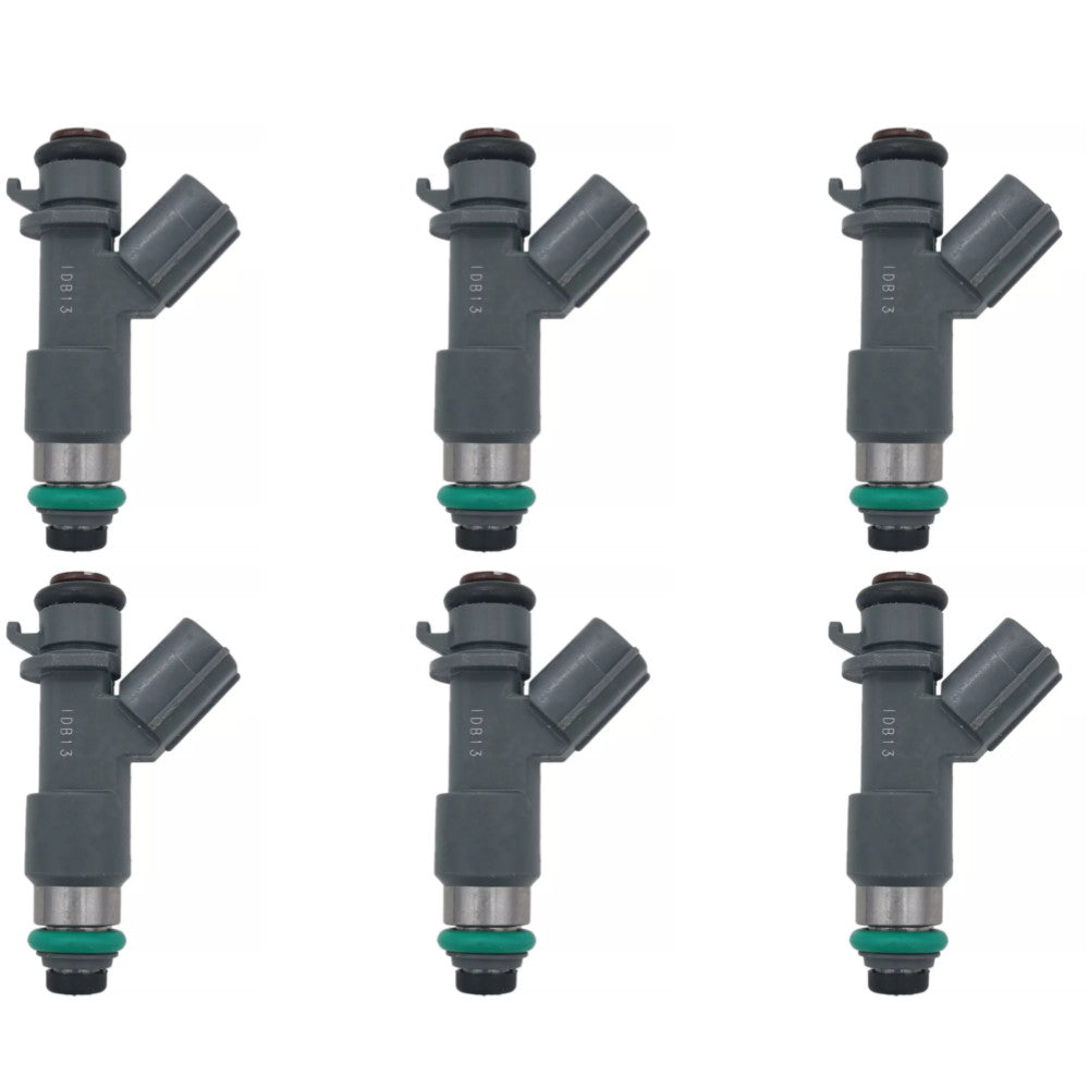 6 Fuel Injectors 08-17 for HONDA for ACURA 3.5L 3.7L V6 16450-R70-A01 FIT