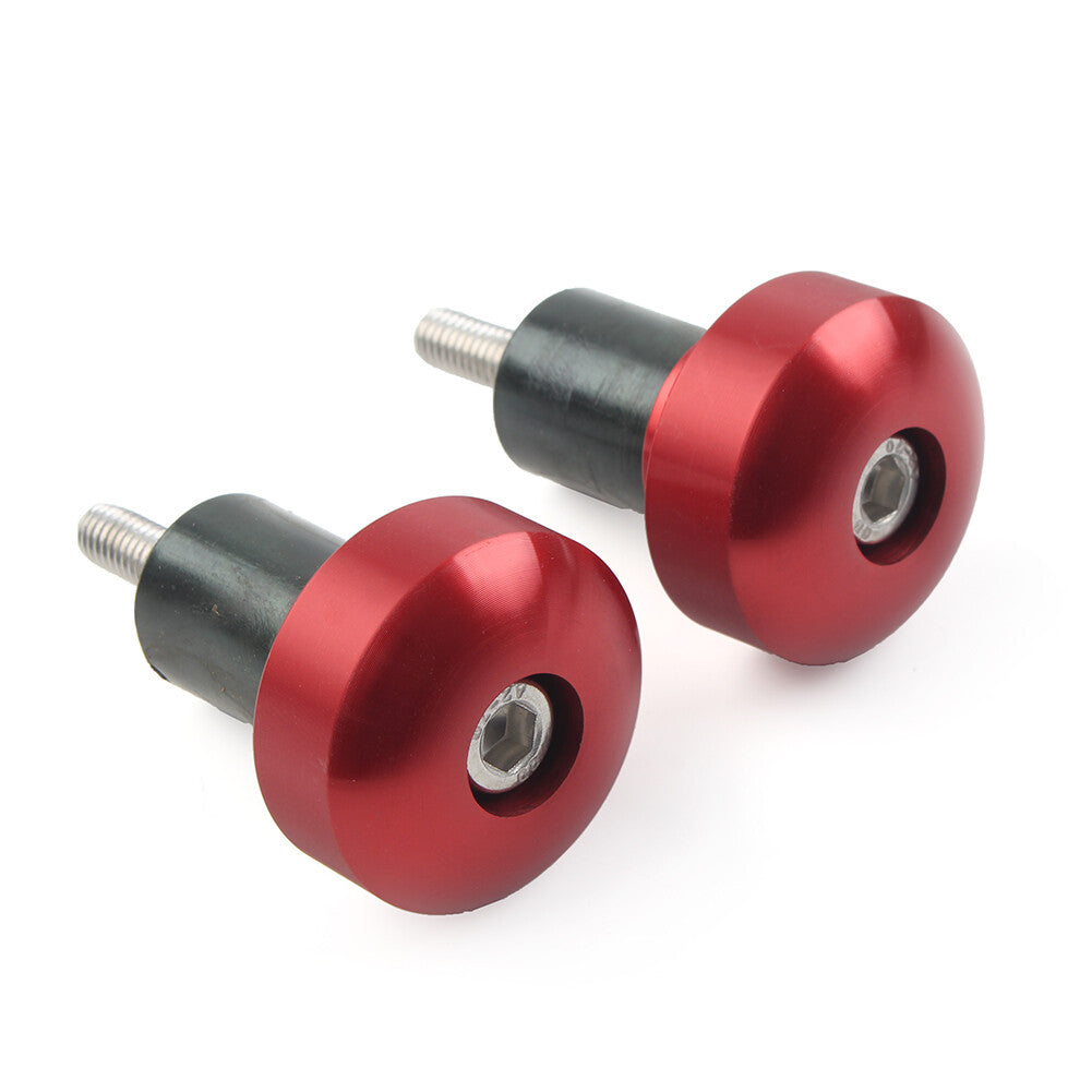2¢ª CNC Lenkergriffe Bar End Slider Cap f¨¹r for YAMAHA YZFR1 YZF-R1 Motorrad Rot