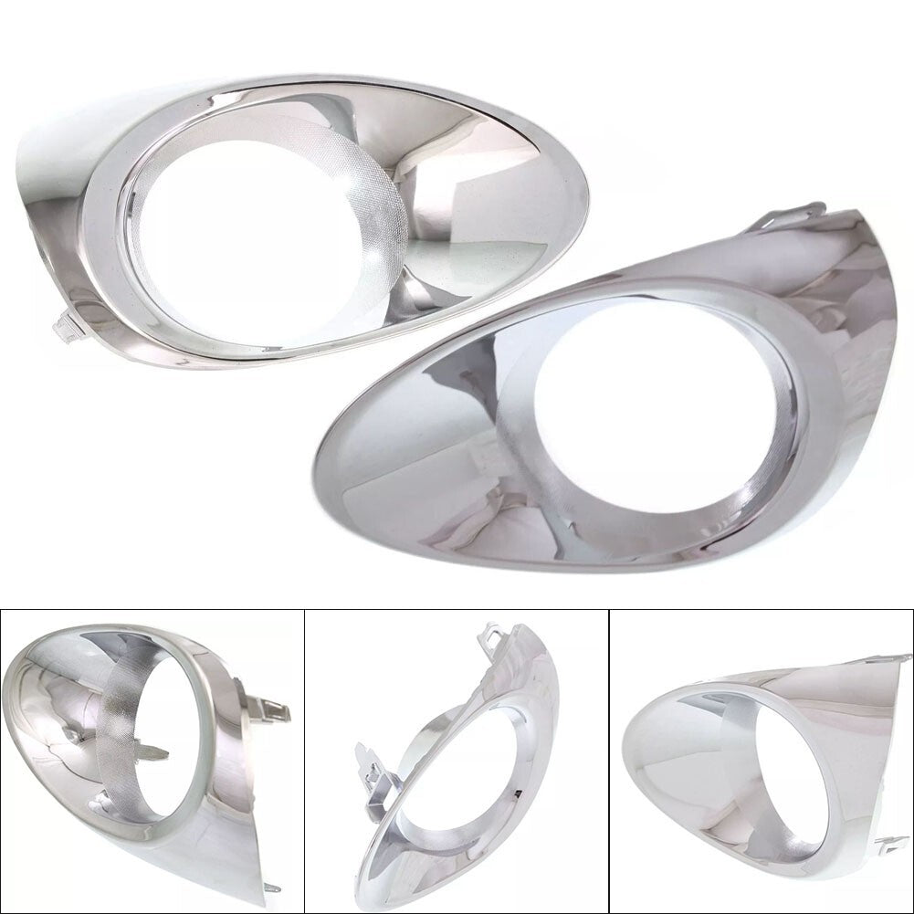 Fog Light Trim for Lexus RX350 2013-2015 Driver and Passenger Side silver new