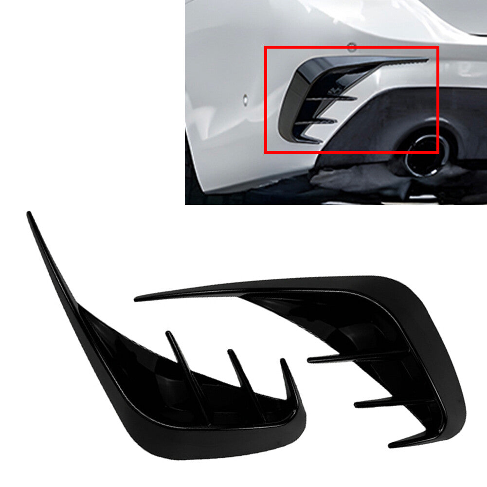 Rear Bumper Side Air Vent Spoiler for BMW 3 Series G20 G21 M Sport 2018-2022