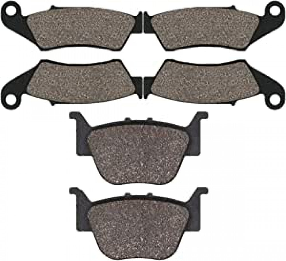 Brake Pads Kit for Honda TRX450R Sportrax 450 TRX450ER 2004-2012 2009 Front Rear