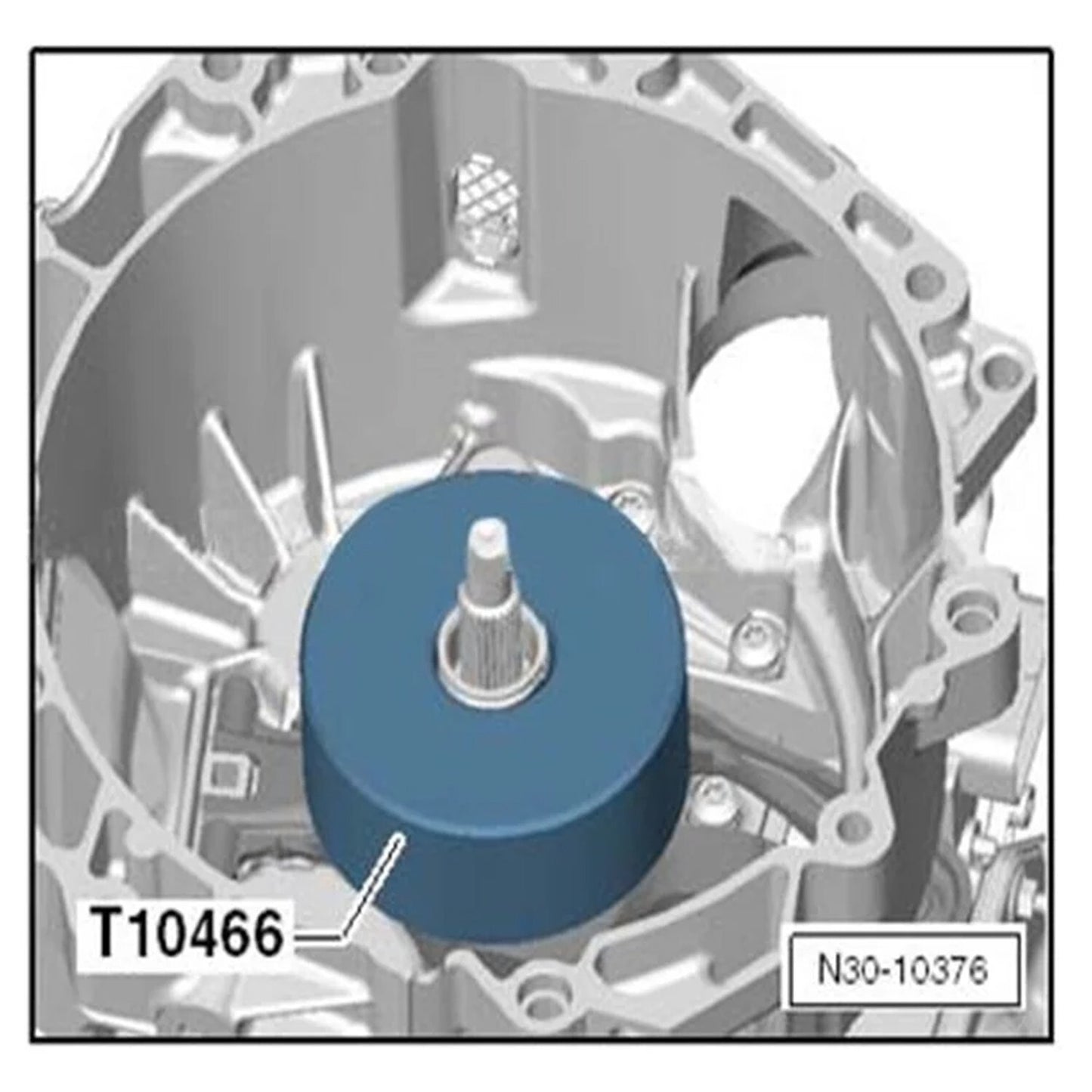 Clutch bearing, instrument tools, DSG 7-speed transmission, for Volkswagen for Audi T10466