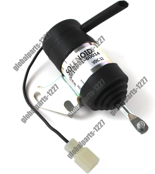 12V Fuel Stop Solenoid 6670776 for Kubota D722 D902 Bobcat 316 319 320 321 E08