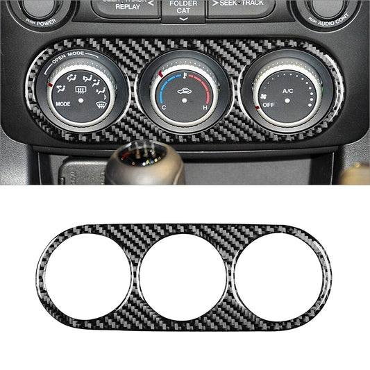 Carbon Fiber Interior Cover Trim Fit for Mazda MX-5 Miata 2009 - 2015