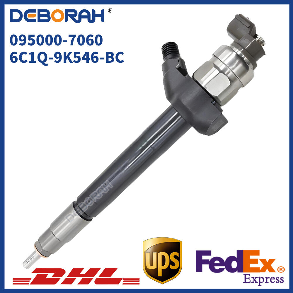 Common Rail Fuel Injector 095000-7060 6C1Q-9K546-BC for FORD TRANSIT DURATORQ