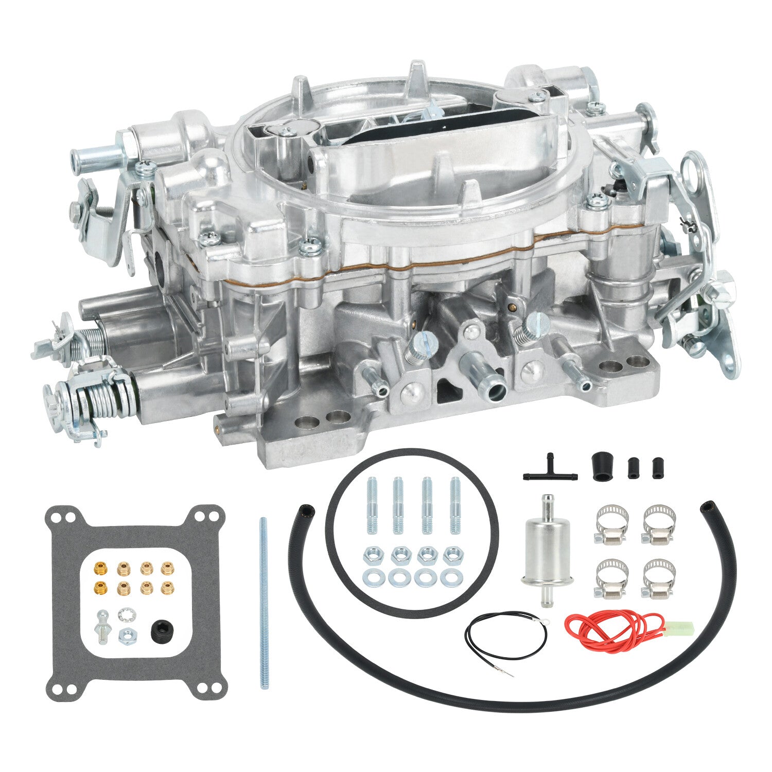 4 Barrel Carburetor, Manual Choke Square Bore For 1405 Performer 600 CFM