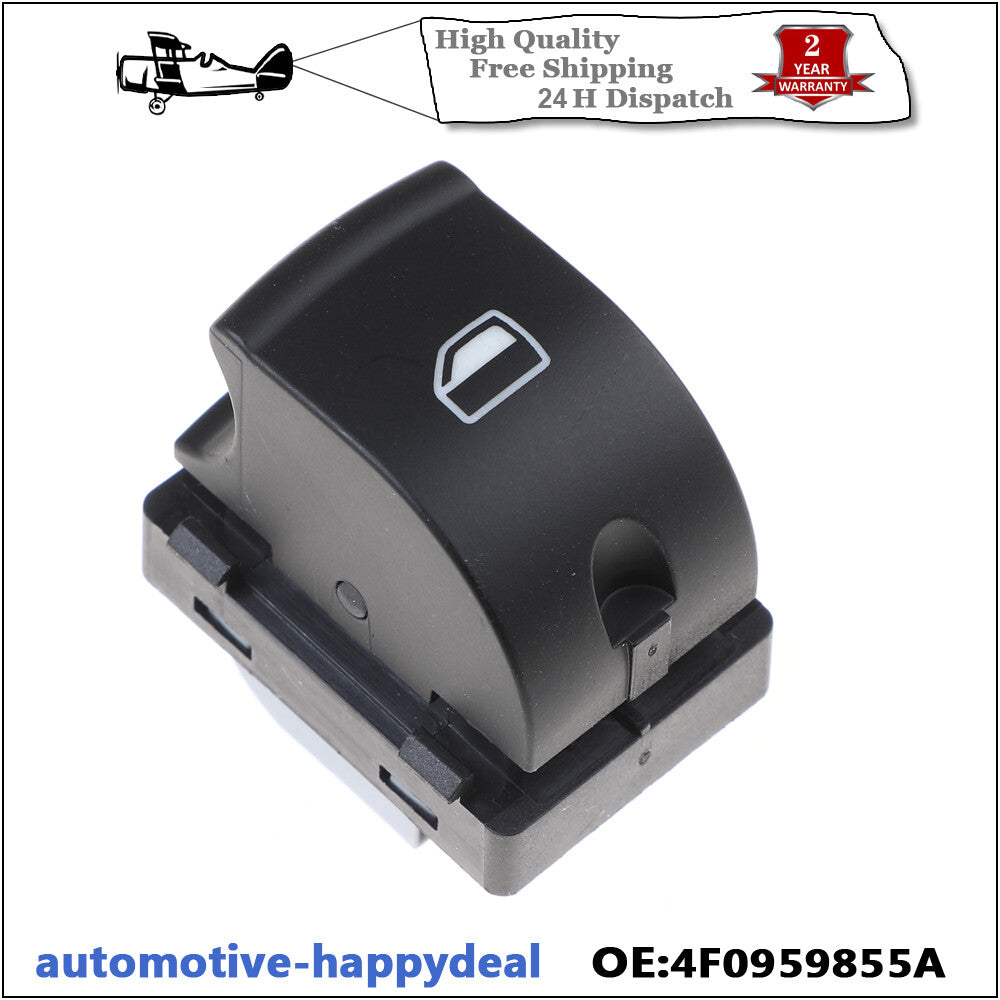 3X Electric Window Switch Rear for Audi A3 A6 Q7 Allroad 4F0959855A
