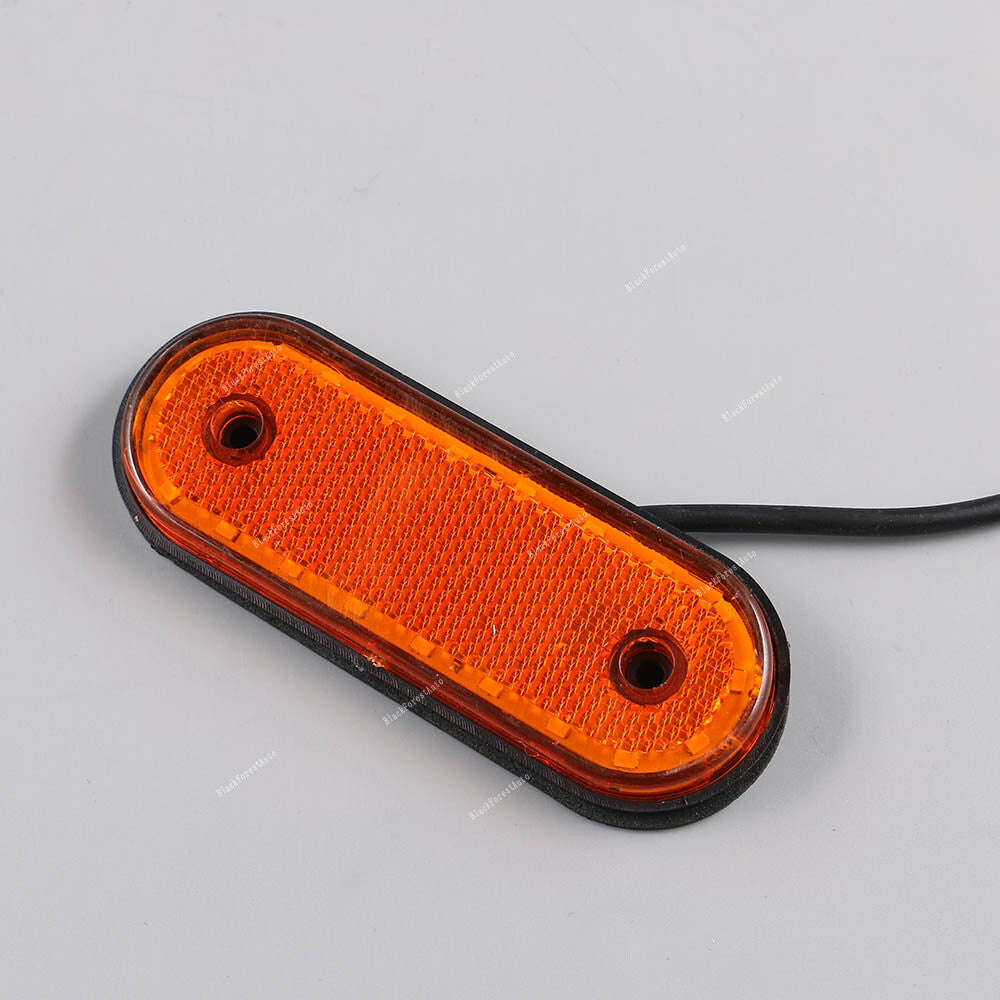 10X Caravan Truck Trailer Lorry 24V Amber 20LED Side Marker Indicator Light Lamp