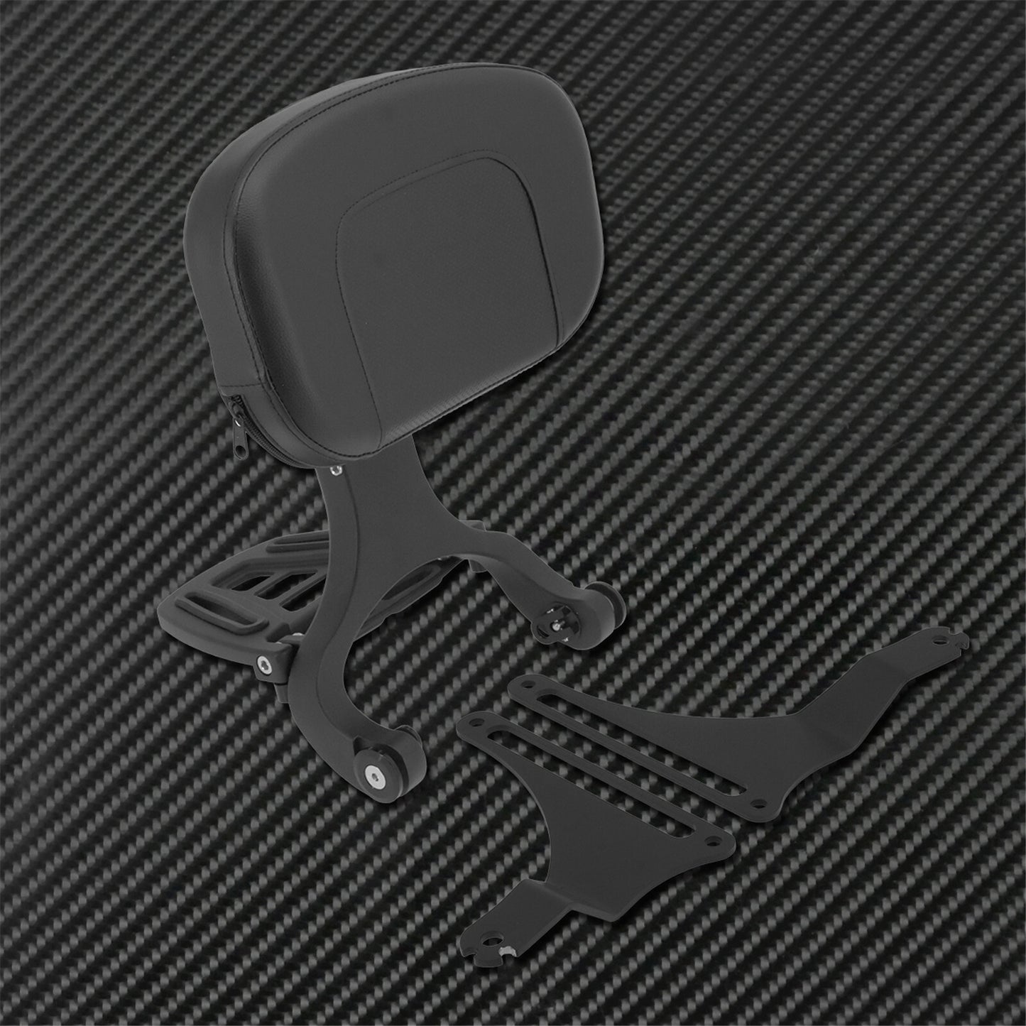 Adjustable Driver  Passenger Backrest Fit for Harley Softail Fatboy 2018-2022