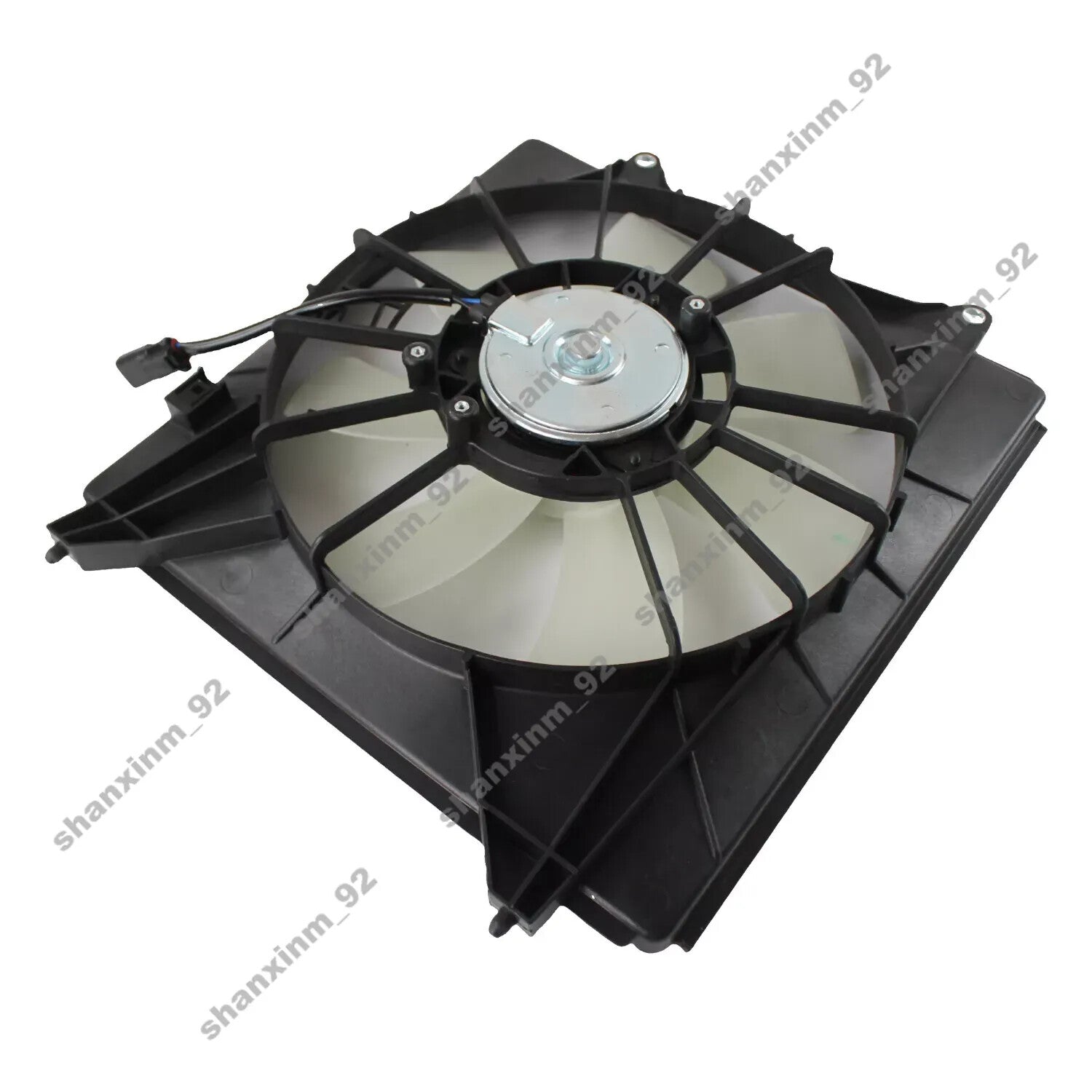 A/C Condenser Cooling Fan Assembly For 2013-2017 for Honda Accord 2.4L l4 Right Side