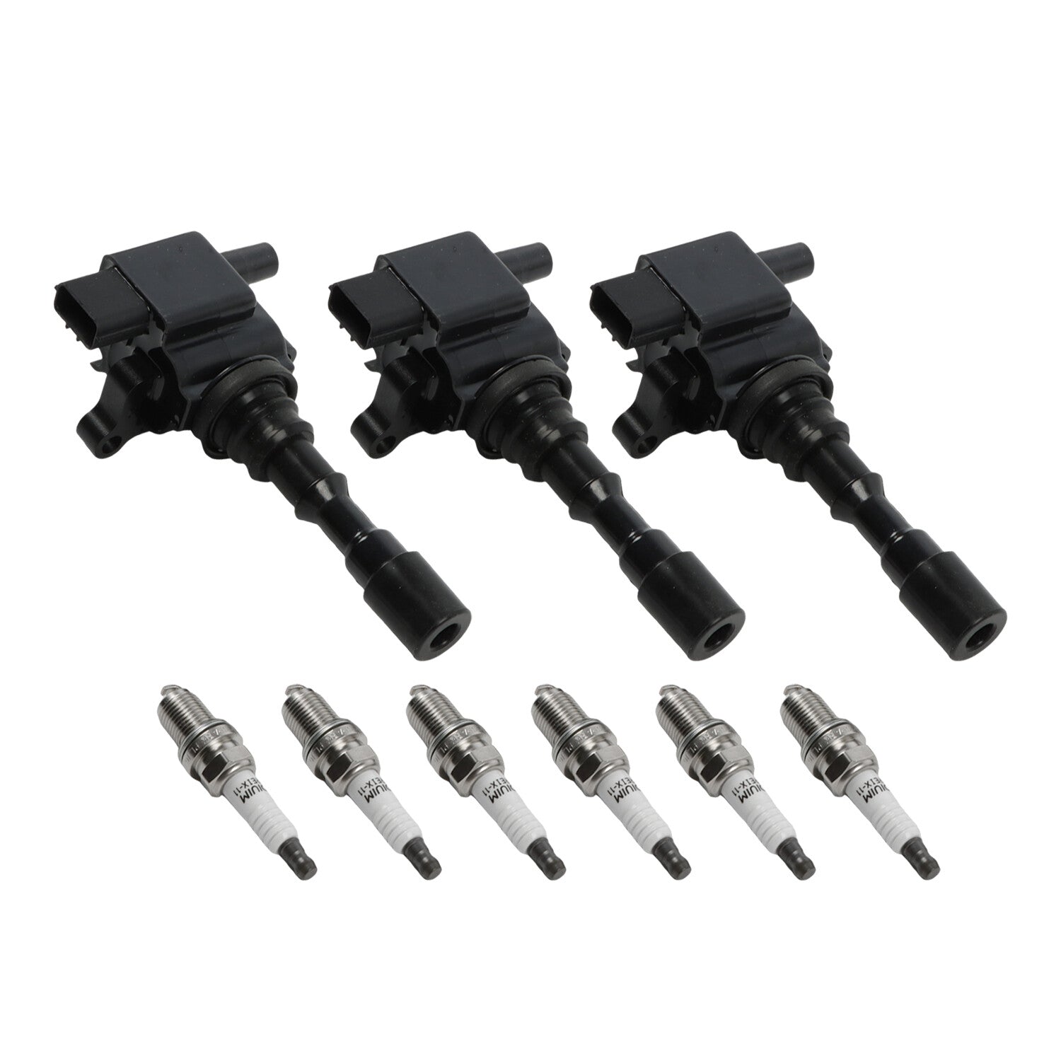 3X Ignition Coil+Spark Plug Set For 03-06 for Kia Sorento V6 3.5L UF431 2730039800